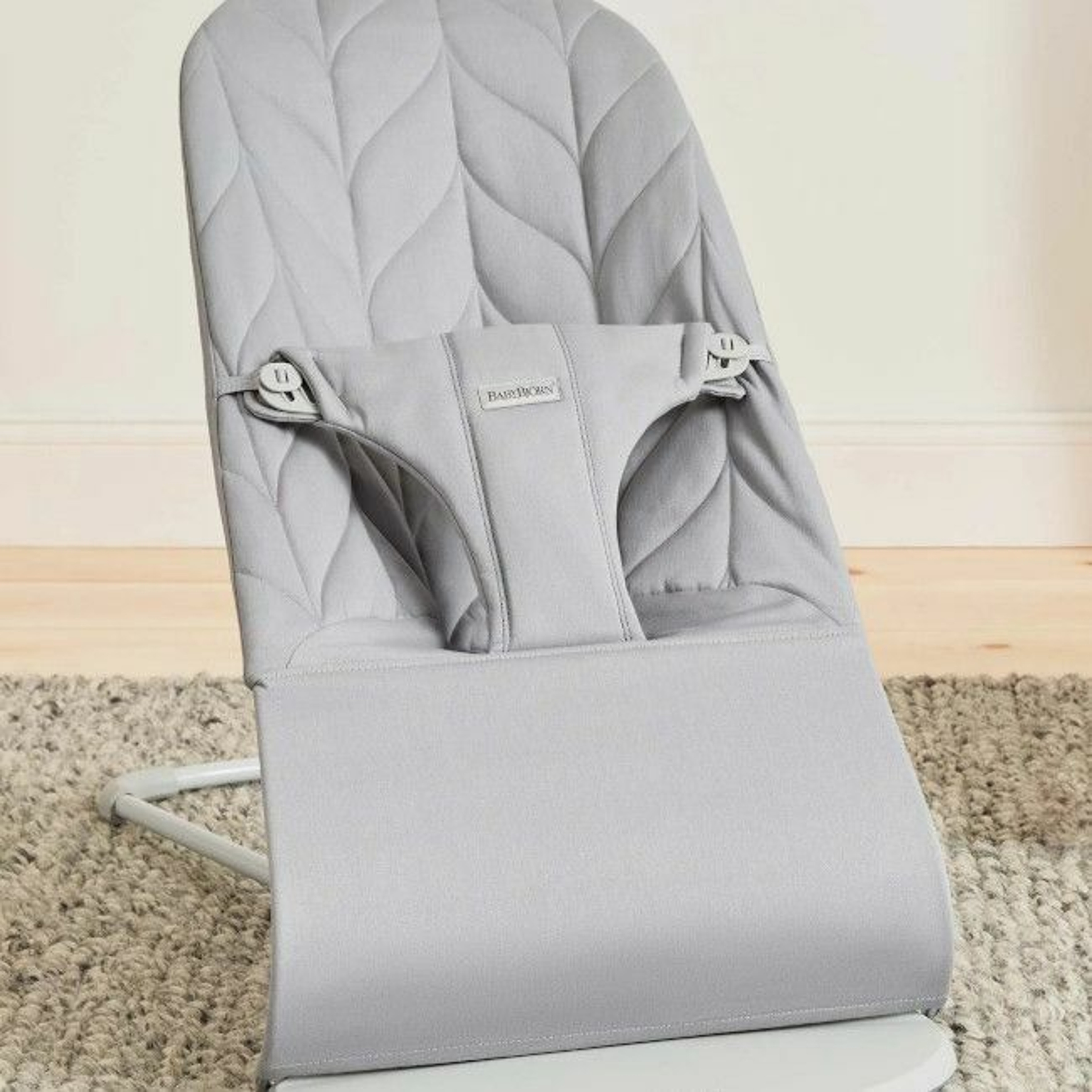BabyBjörn Espreguiçadeira Bliss Woven Pétala Light Grey 006224