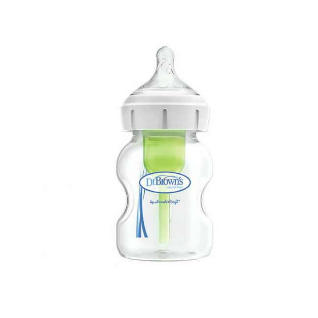 Dr. Brown's Options+ Wide Neck Glass Feeding Bottle 150ml WB51730-INTL