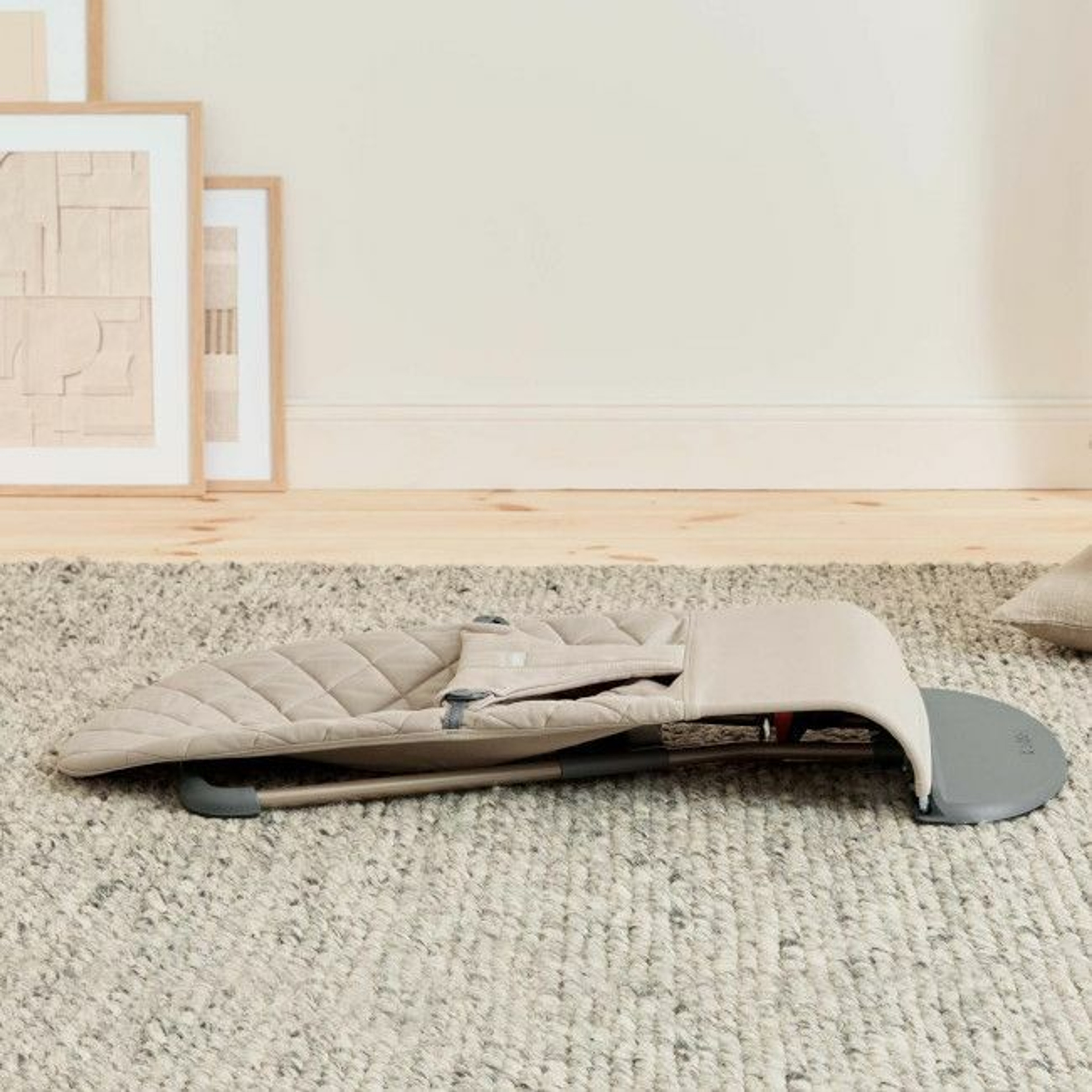 BabyBjörn Espreguiçadeira Bliss Woven Sand Grey 006217