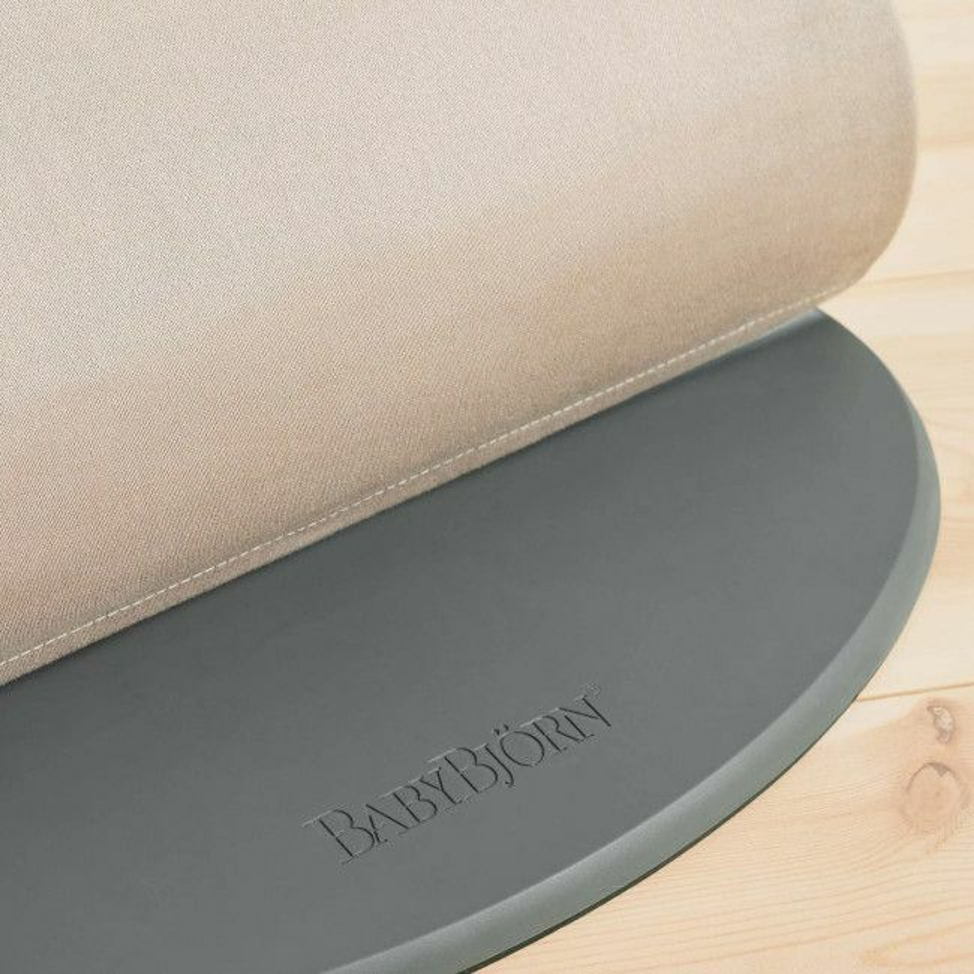 BabyBjörn Espreguiçadeira Bliss Woven Sand Grey 006217