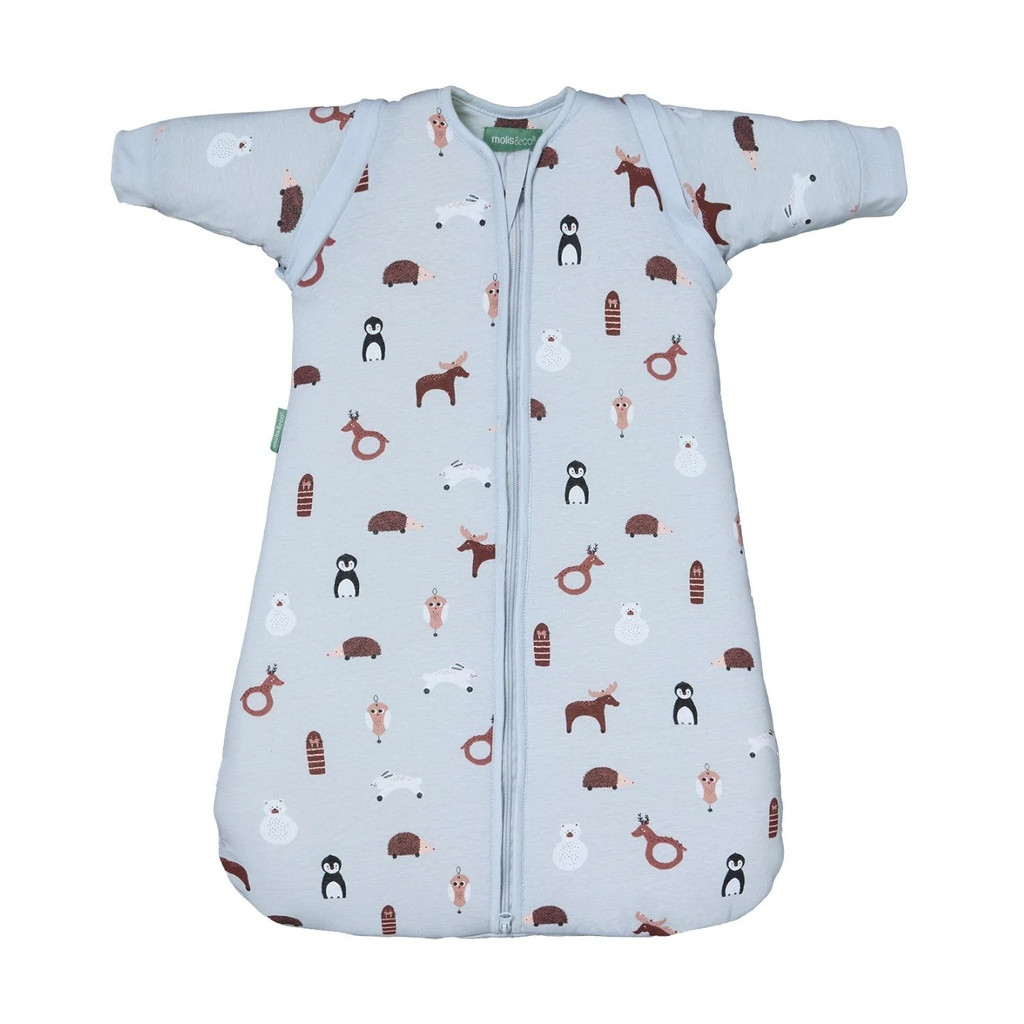 Molis&Co Saco de Dormir com Mangas TOG 2.5 Winter Animals 62-80cm