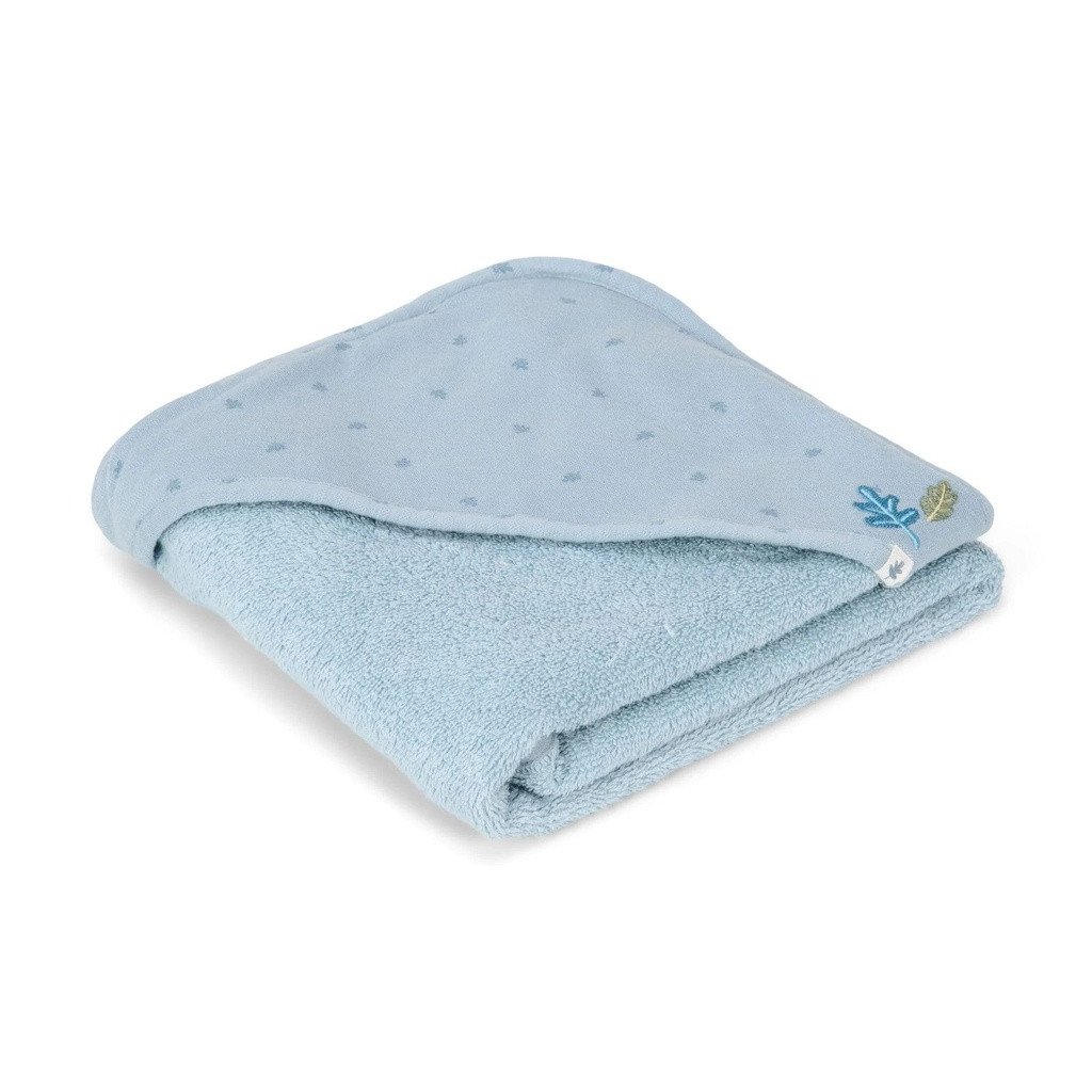 Little Dutch Hooded Towel 75x75 Pure Denim Blue TE50645042