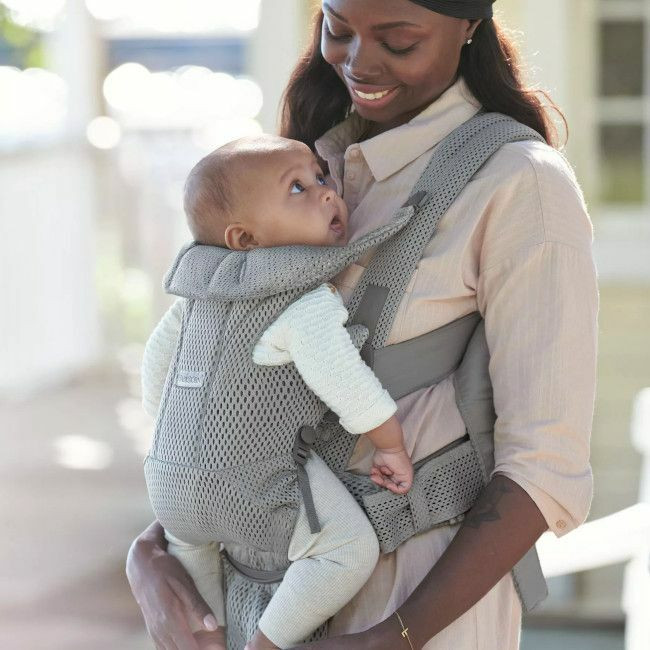 BabyBjörn Mochila Porta-Bebé Move 3D Mesh Cinza 099018