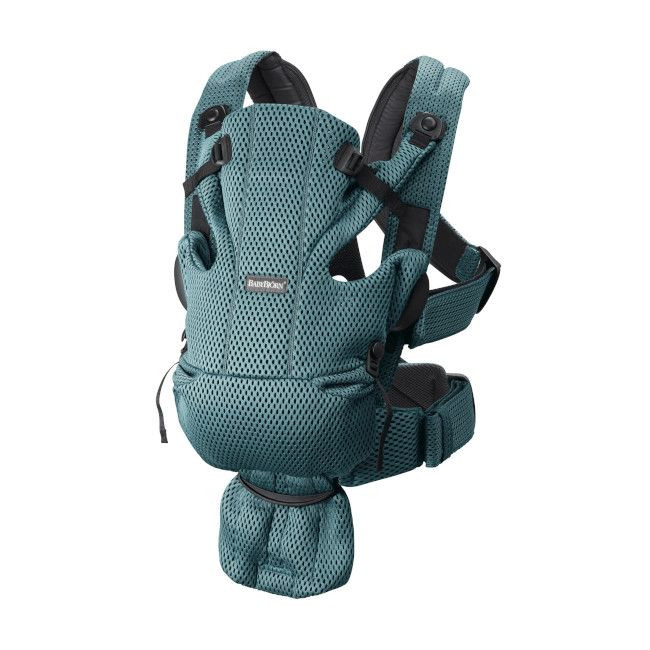 BabyBjörn Mochila Porta-Bebé Move 3D Mesh Sage Green 099038