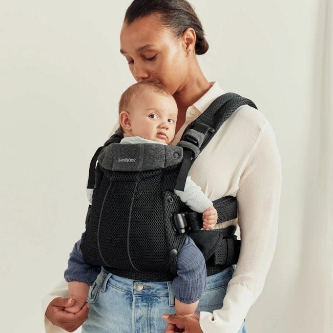 BabyBjörn Porta-Bebé Harmony 3D Mesh Black 088025
