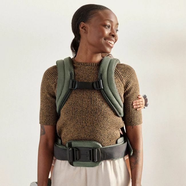 BabyBjörn Porta-Bebé Harmony 3D Mesh Dark Green 088047