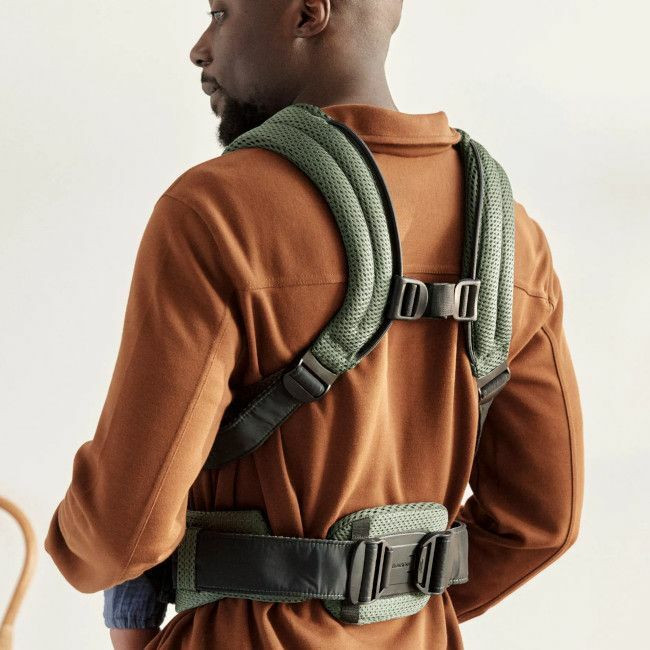 BabyBjörn Porta-Bebé Harmony 3D Mesh Dark Green 088047