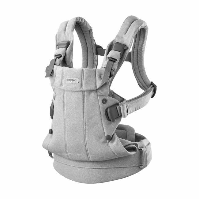 BabyBjörn Baby Carrier Harmony Woven Mélange Light Grey 088029