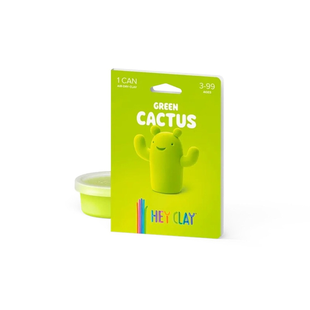 Hey Clay Lufttrocknendes Ton Set Grner Kaktus ab 3 Jahren - bybeb
