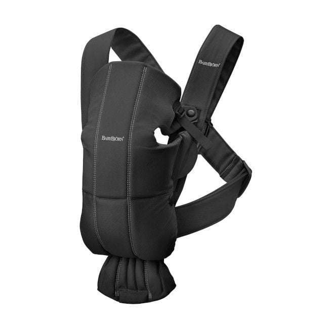 BabyBjörn Baby Carrier Mini Woven Black 021156