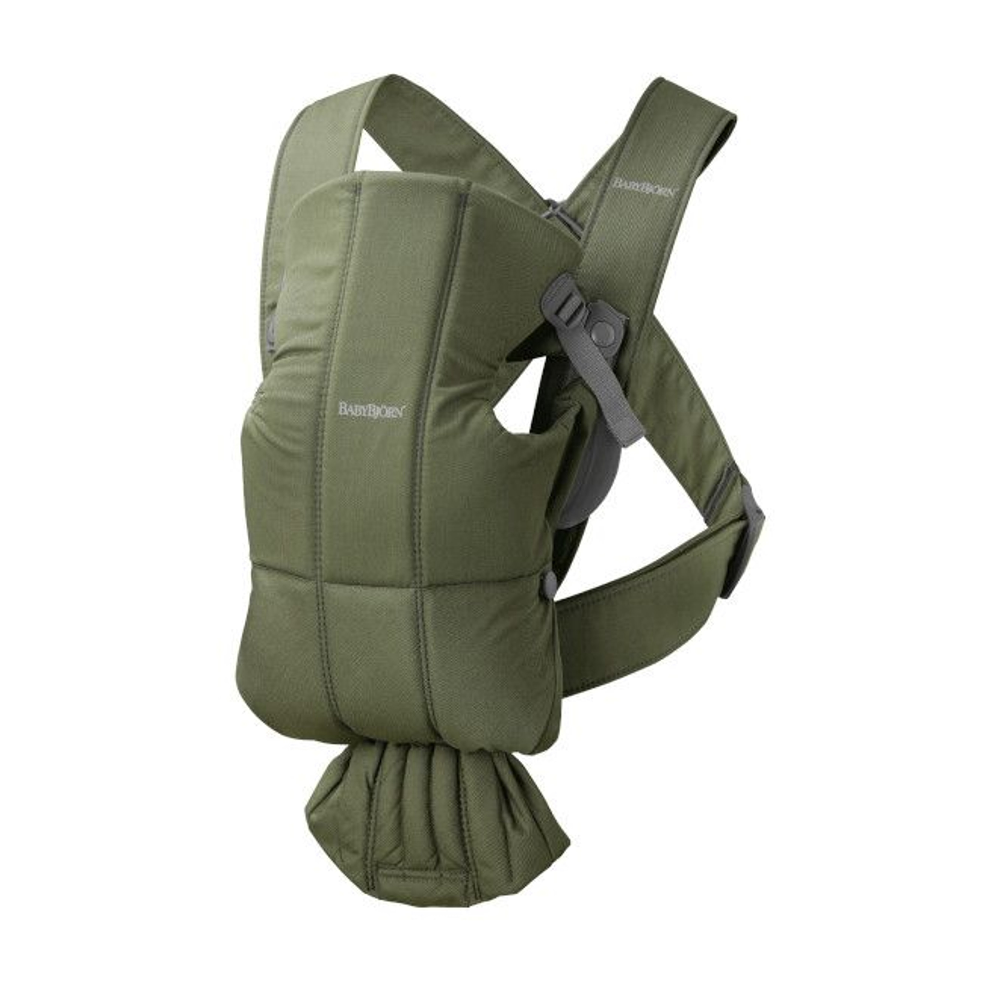 BabyBjörn Baby Carrier Mini Woven Dark Green 021040