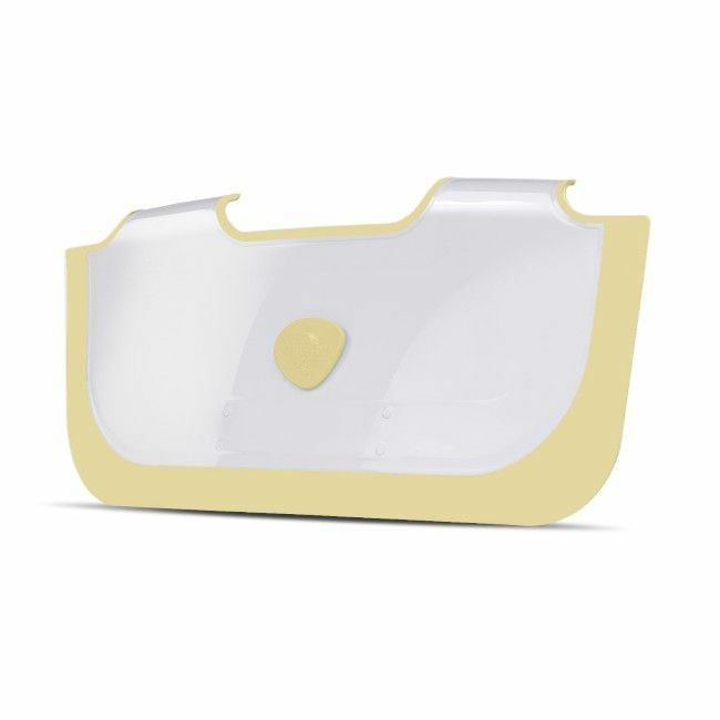 BabyDam Yellow Bath Tub Divider