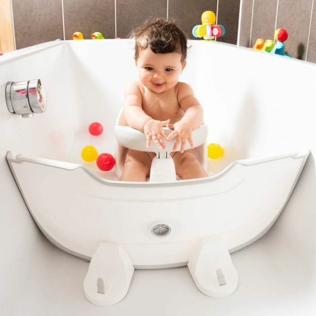 BabyDam Barreira Redutora de Banheira Cinzento