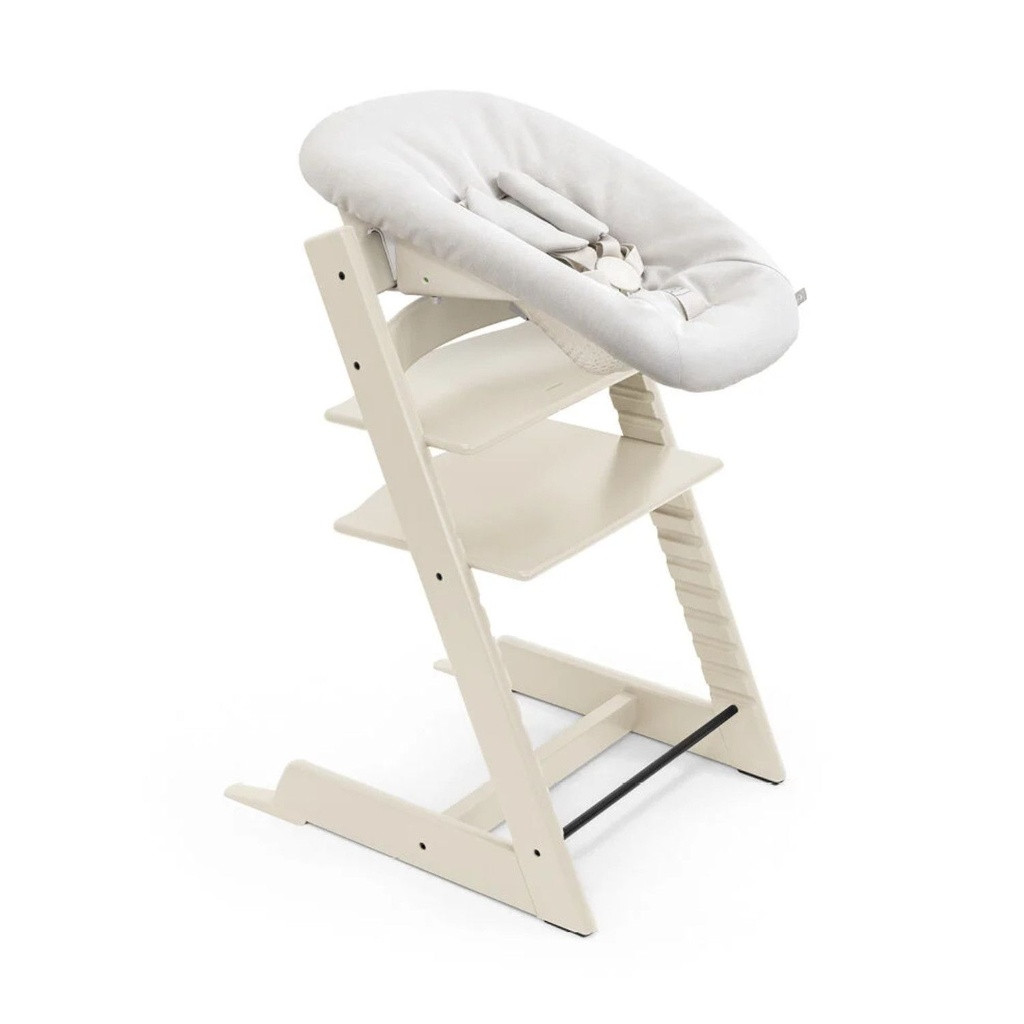 Stokke Tripp Trapp Newborn Set with Toy Hanger Vanilla White
