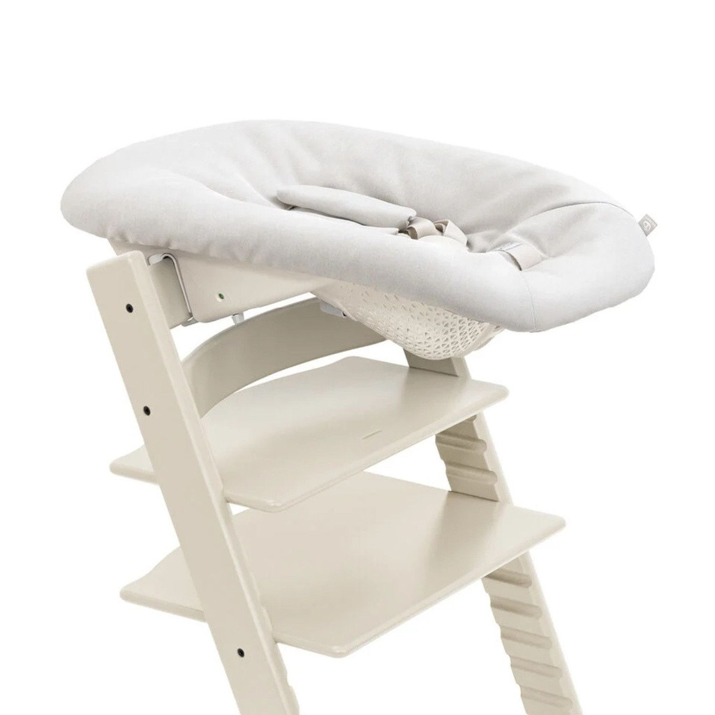Stokke Tripp Trapp Newborn Set with Toy Hanger Vanilla White