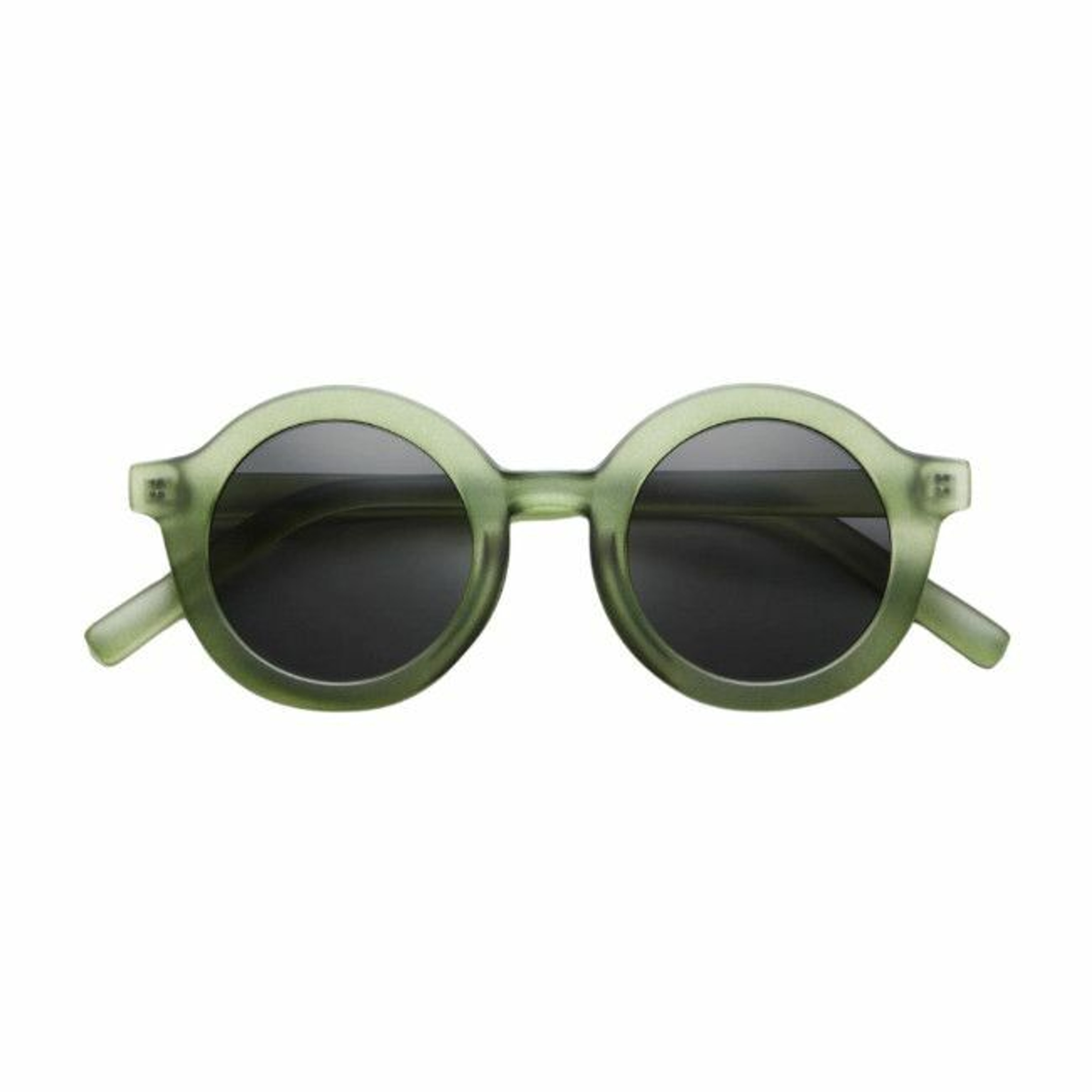 BabyMocs Signature Round Sunglasses Adult Green