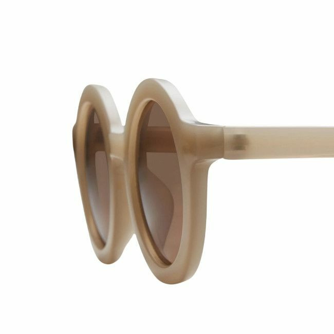 BabyMocs Óculos de Sol Bebé Signature Round Beige