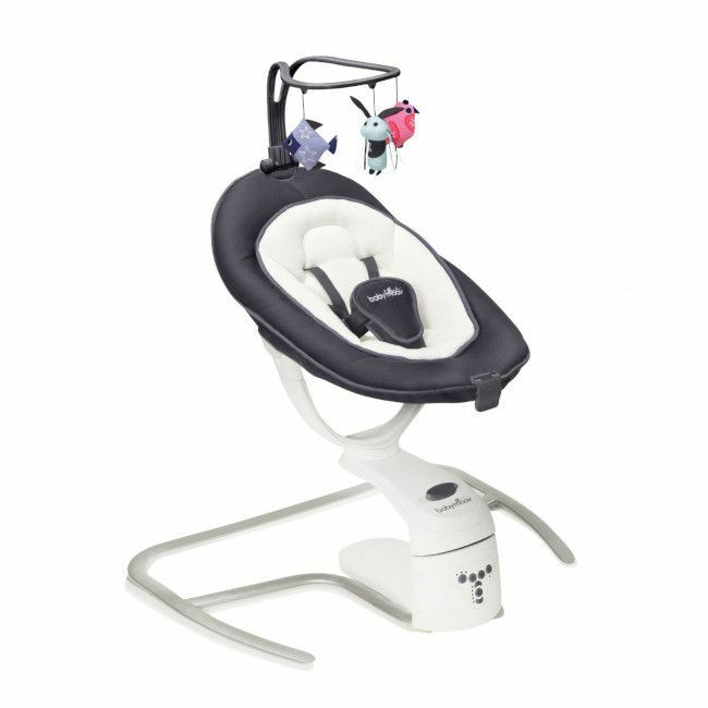 Babymoov 360 Swoon Motion Electric Bouncer Zinc A055008