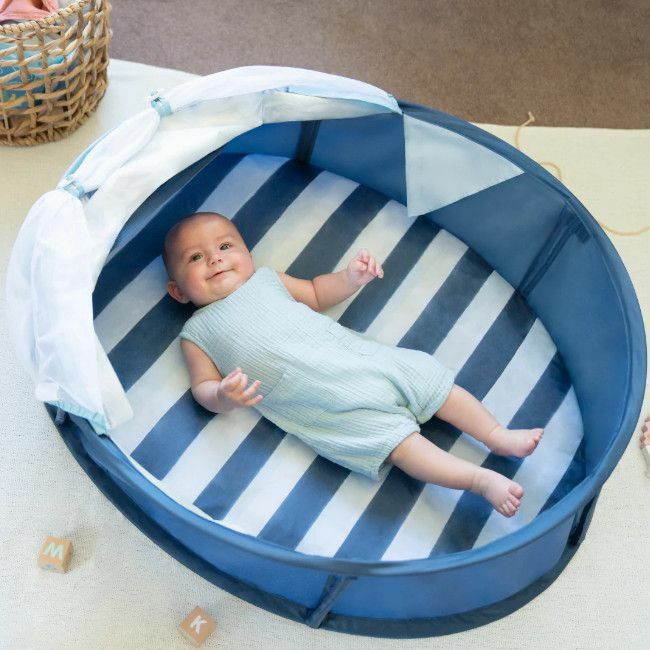 Babymoov Parque Tenda Babyni Riscas Azuis A035219