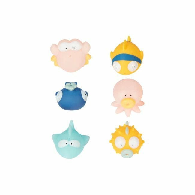 Badabulle 6 Splash Bath Toys Animals +0M B017022