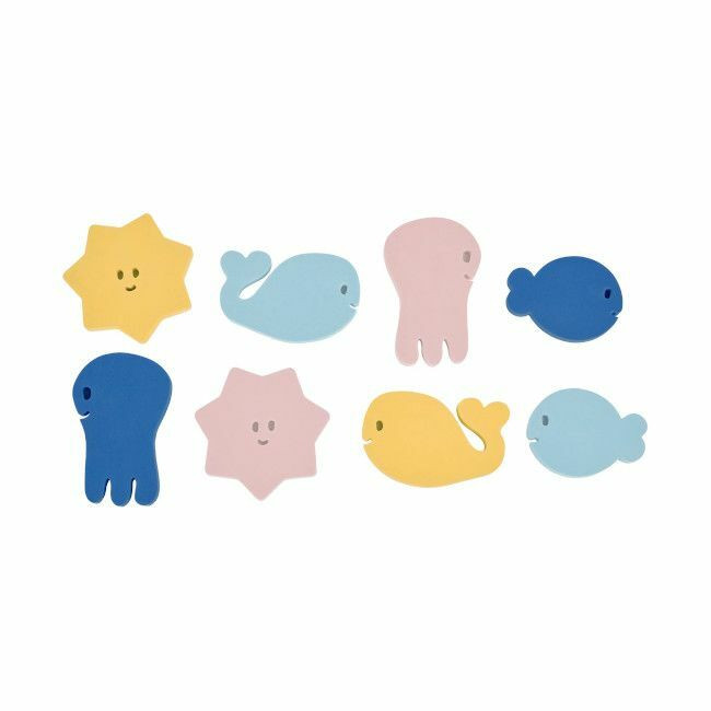 Badabulle 8 Bath Stickers Sea Animals +18M B017019