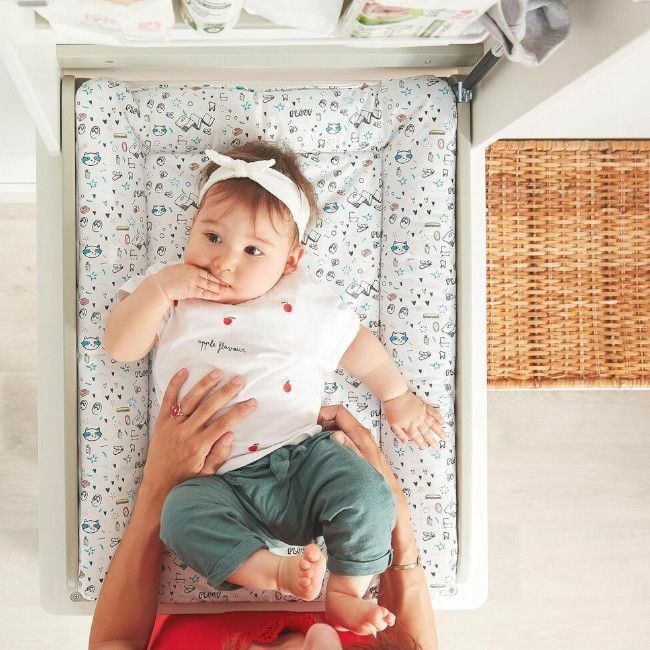 Badabulle Muda-Fraldas de Parede Branco B035201