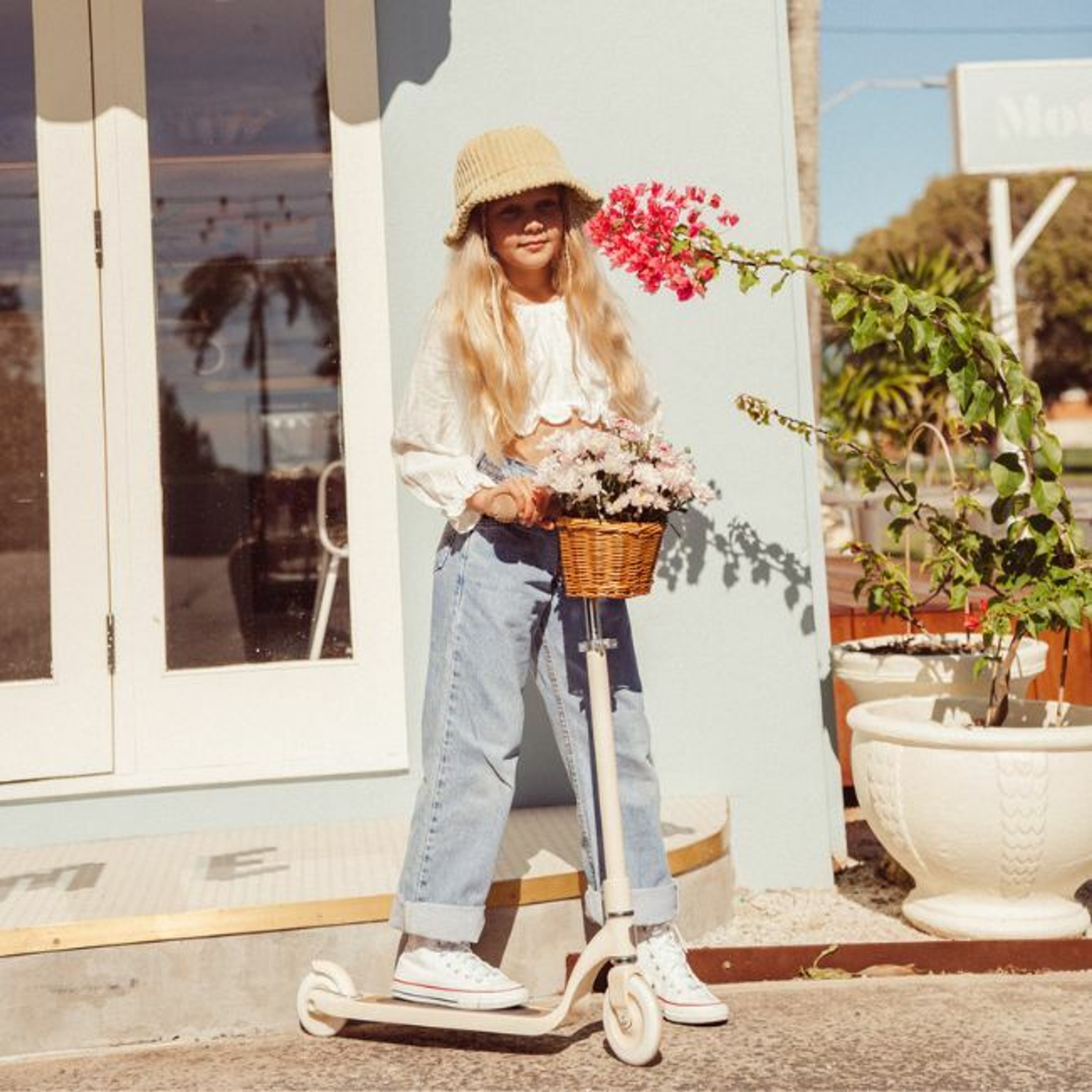 Banwood Trotinete Maxi Creme +6 Anos bw-scooter-mx-cream