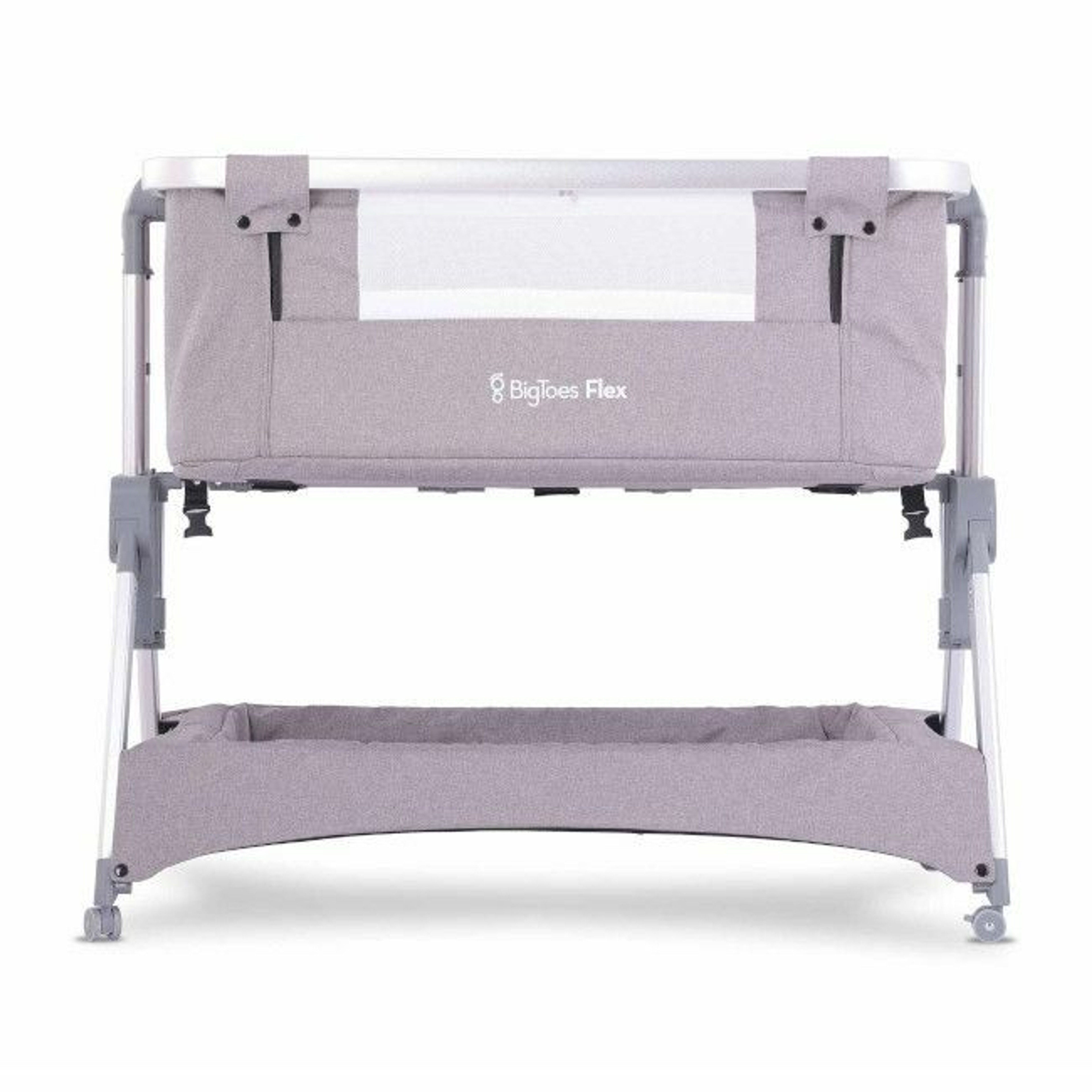 BigToes Berço Co-Sleeping Dobrável Flex Metal MINI01