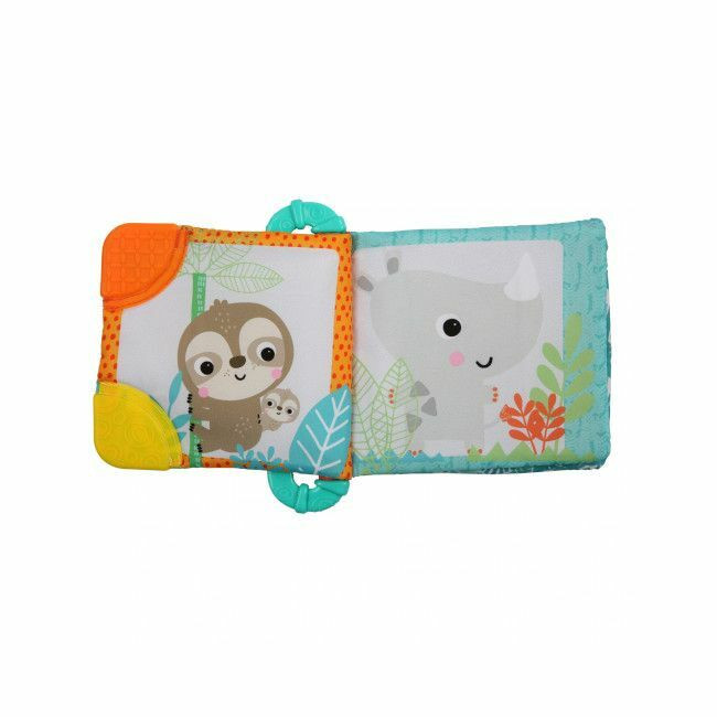 Bright Starts Livro de Atividades com Mordedor Teethe & Read +3M 8475