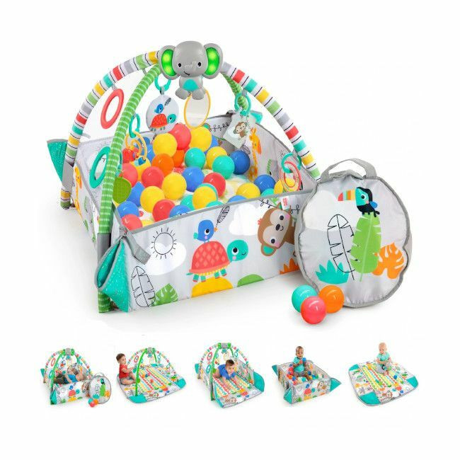 Bright Starts Tapete de Atividades Totally Tropical 40 Bolas +0M 12624