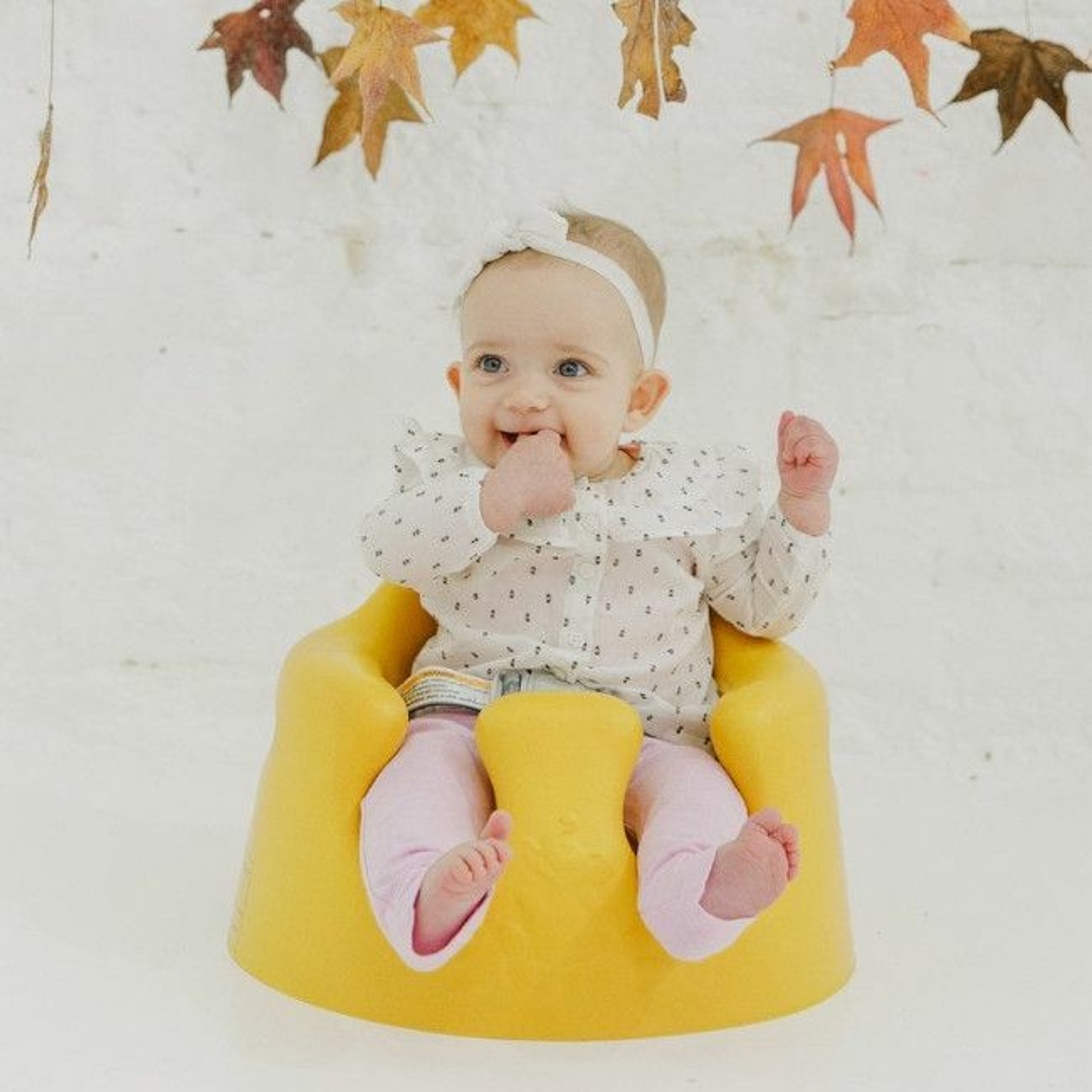 Bumbo Floor Seat Assento Ergonómico para Bebé Amarelo Mimosa 6028