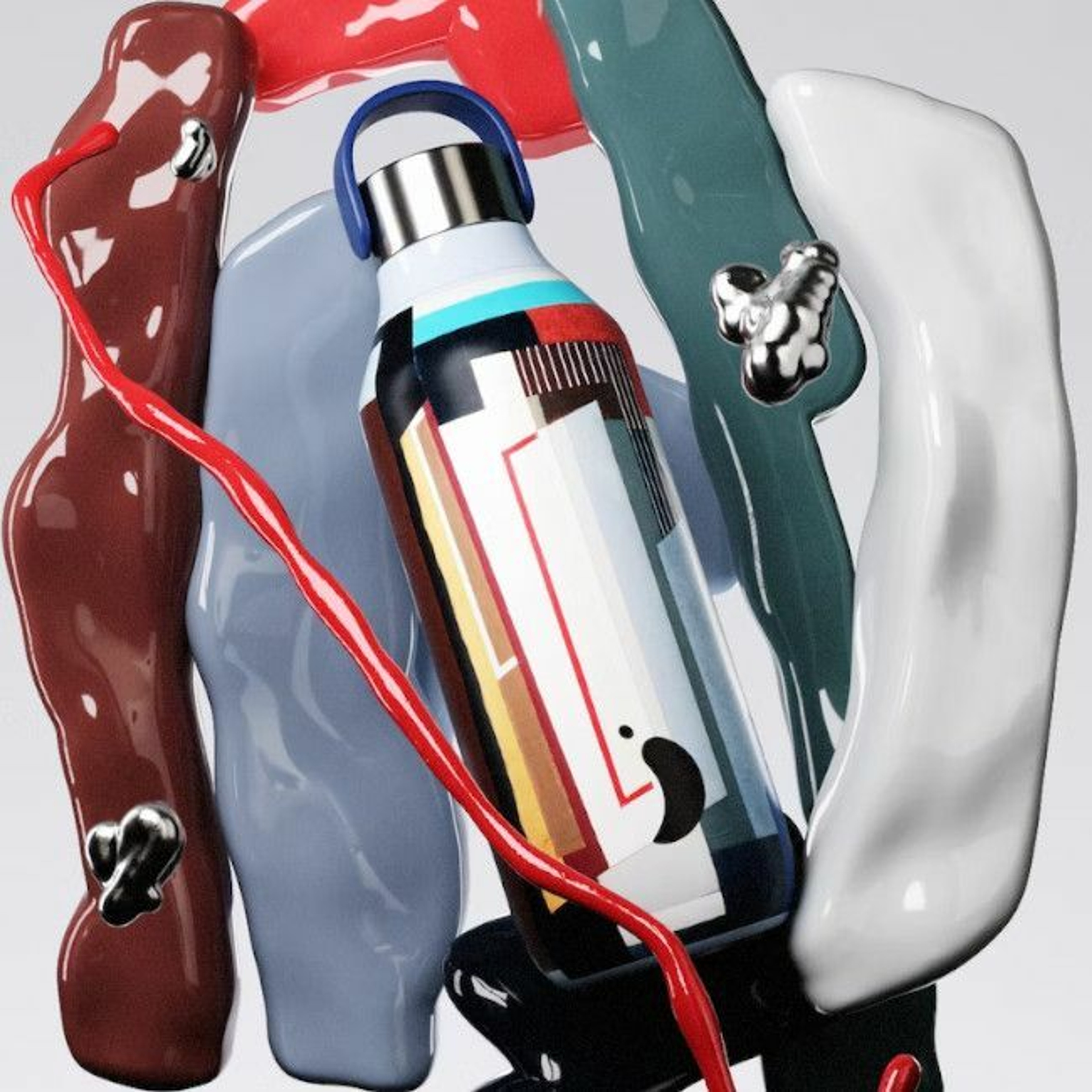 CHILLY'S Garrafa Isotérmica S2 John Piper 500ml B500S2TATE_JPIP