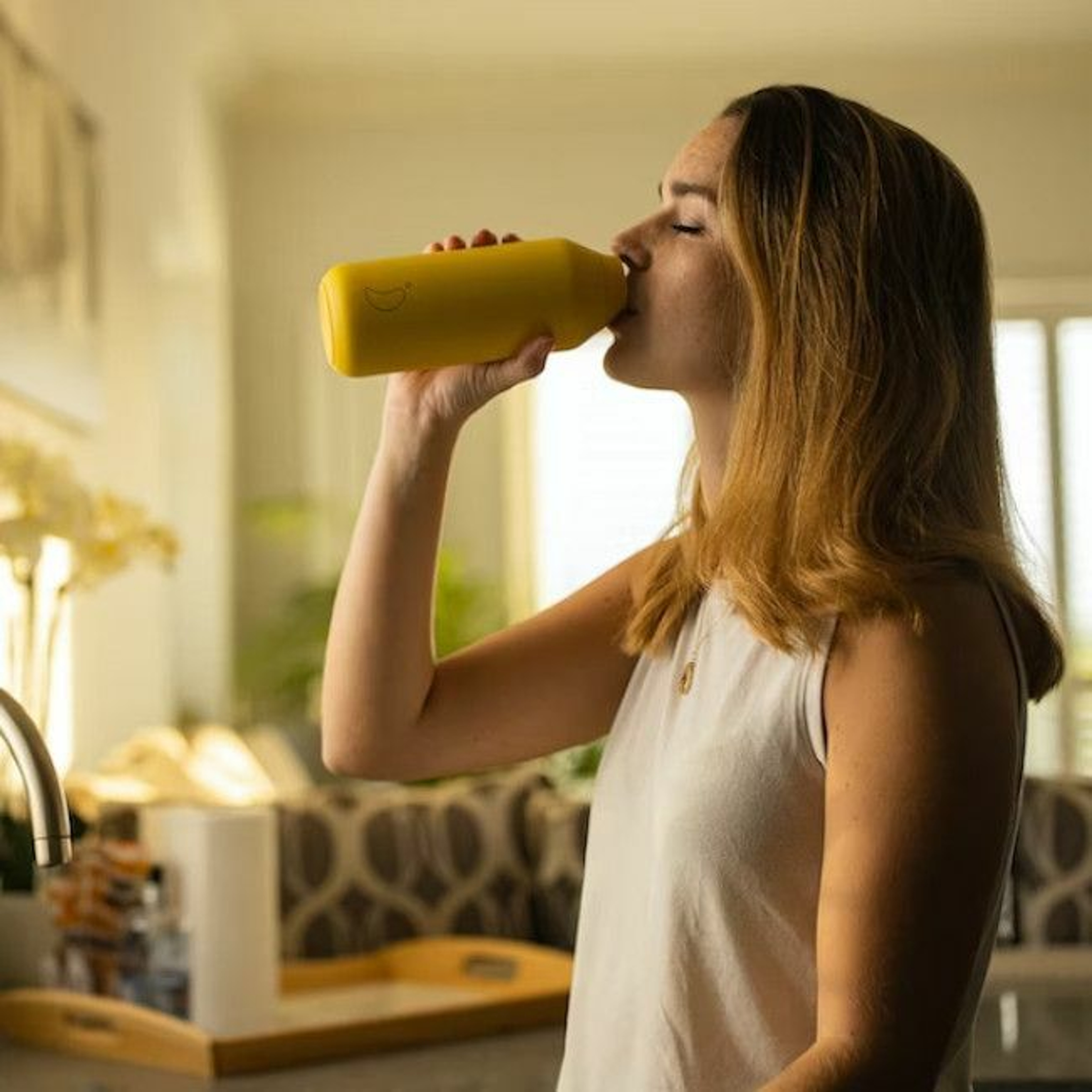 CHILLY'S Garrafa Isotérmica S2 Pollen Yellow 350ml B350S2PYEL