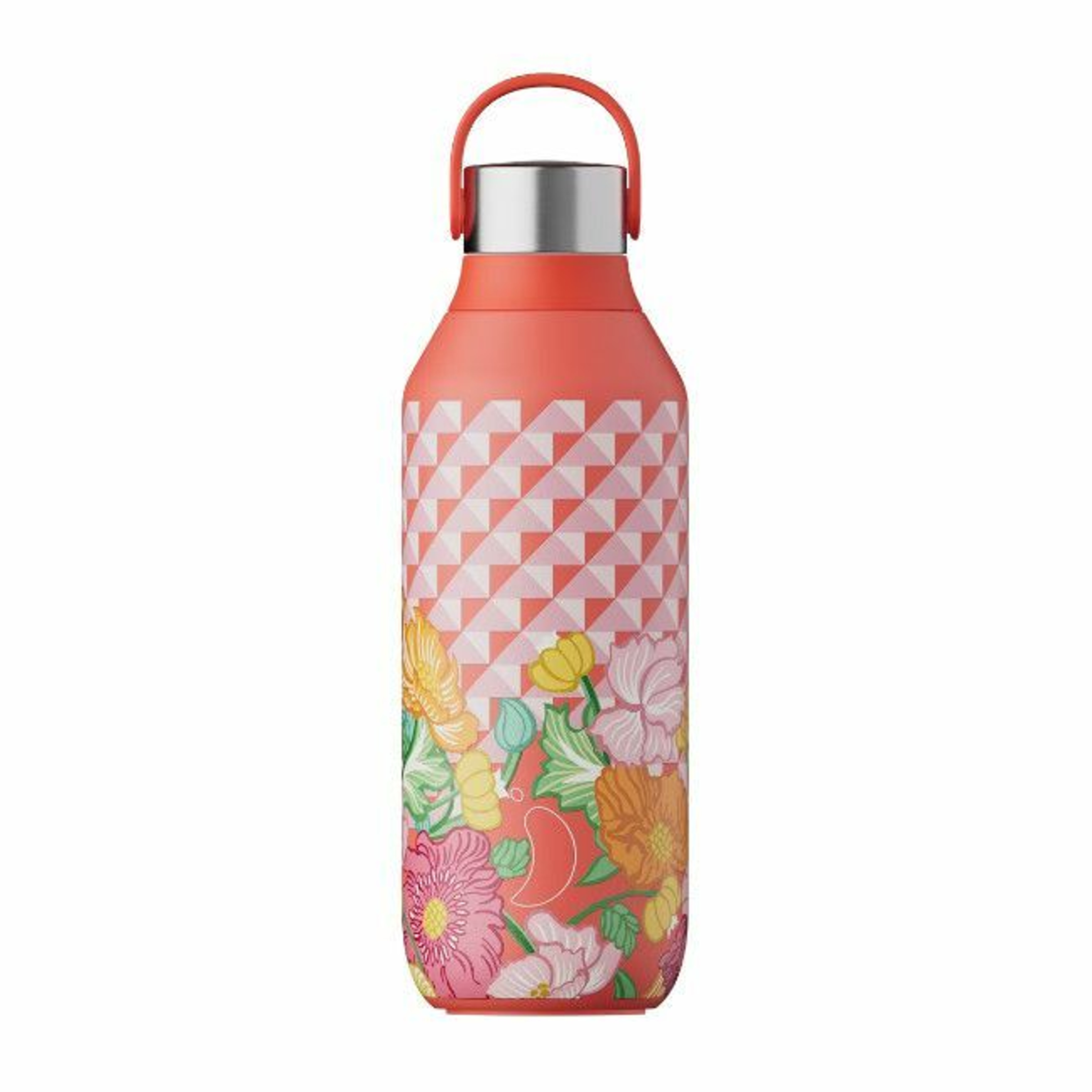 CHILLY'S S2 Poppy Trelis Insulated Bottle 500ml B500S2LIB_POPT