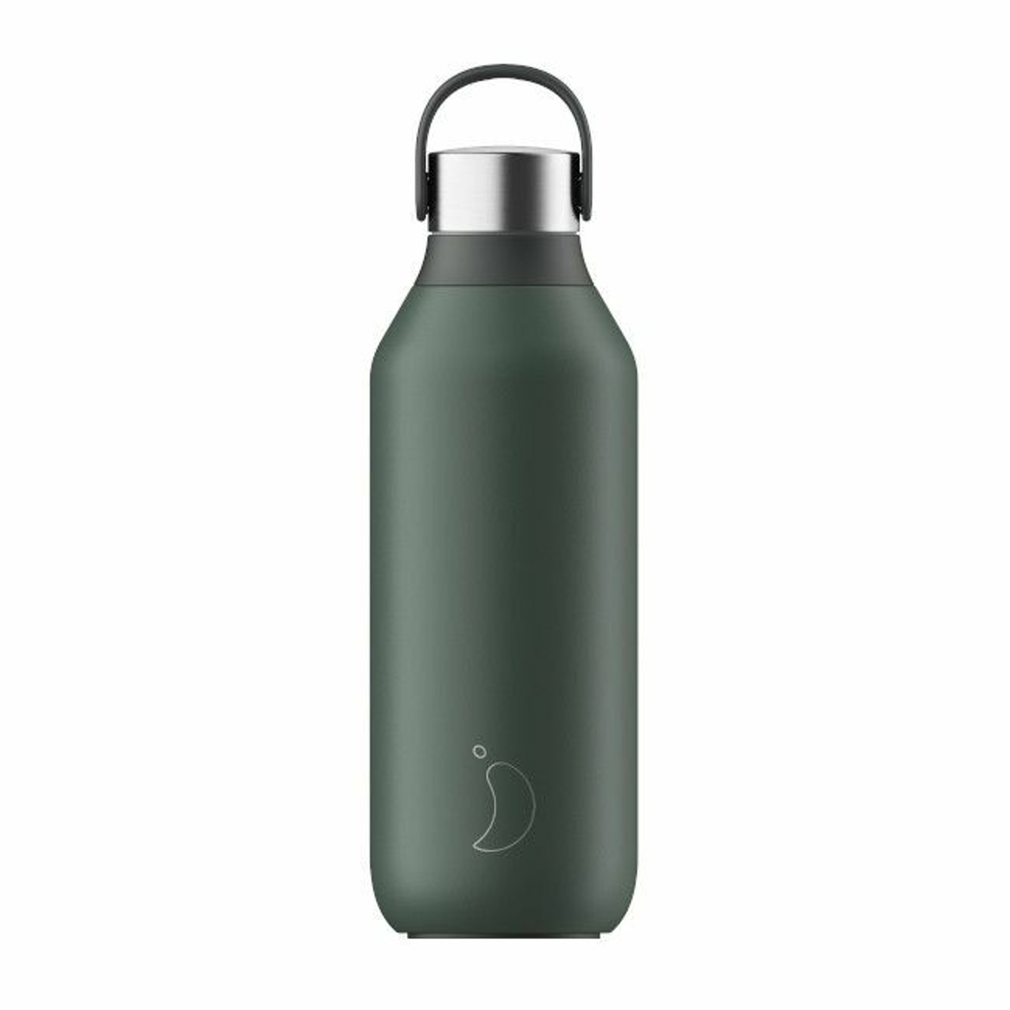 CHILLY'S S2 Solids Pine Green Insulated Bottle 500ml B500S2PGRN