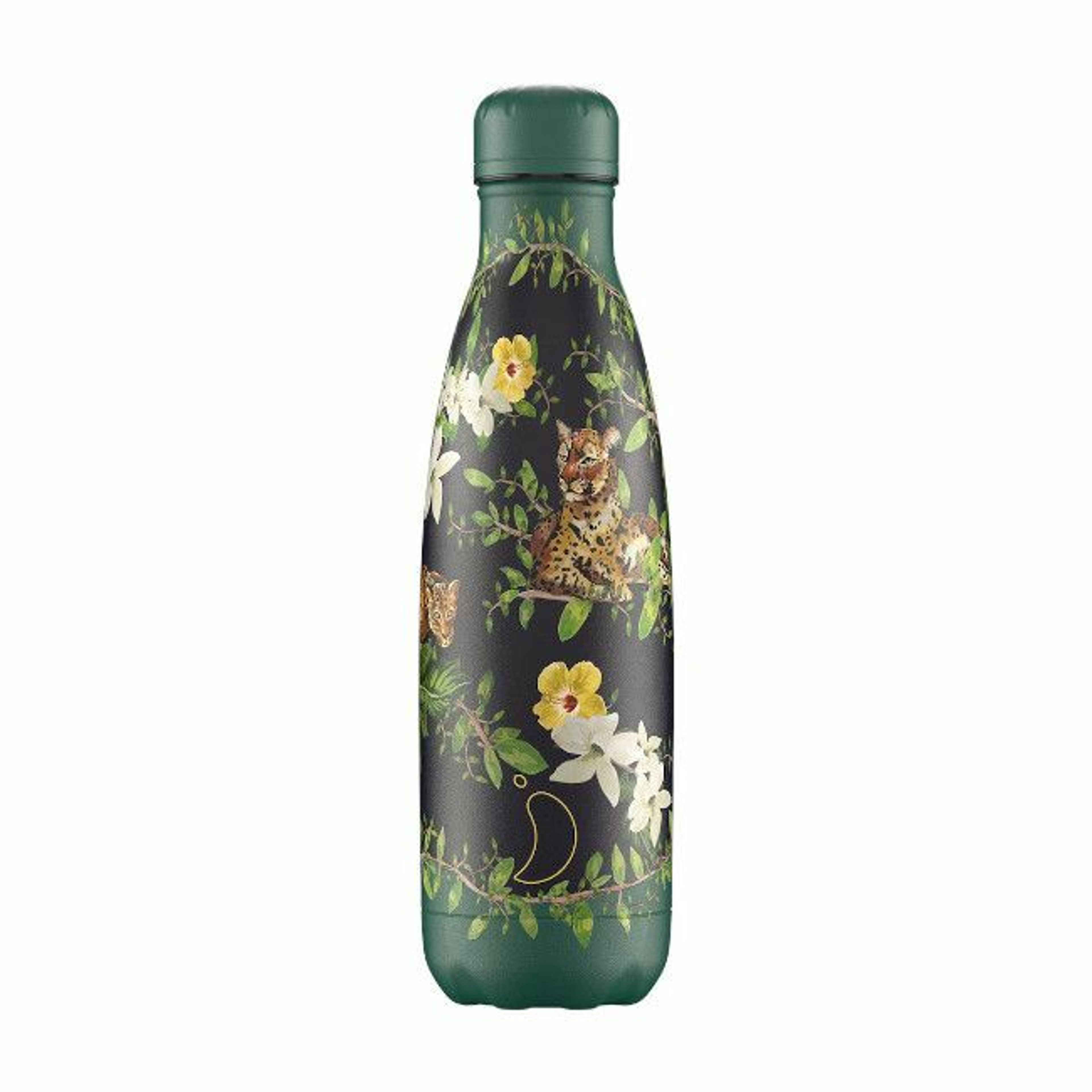 CHILLY'S Tropical Flowering Leopard Insulated Bottle 500ml