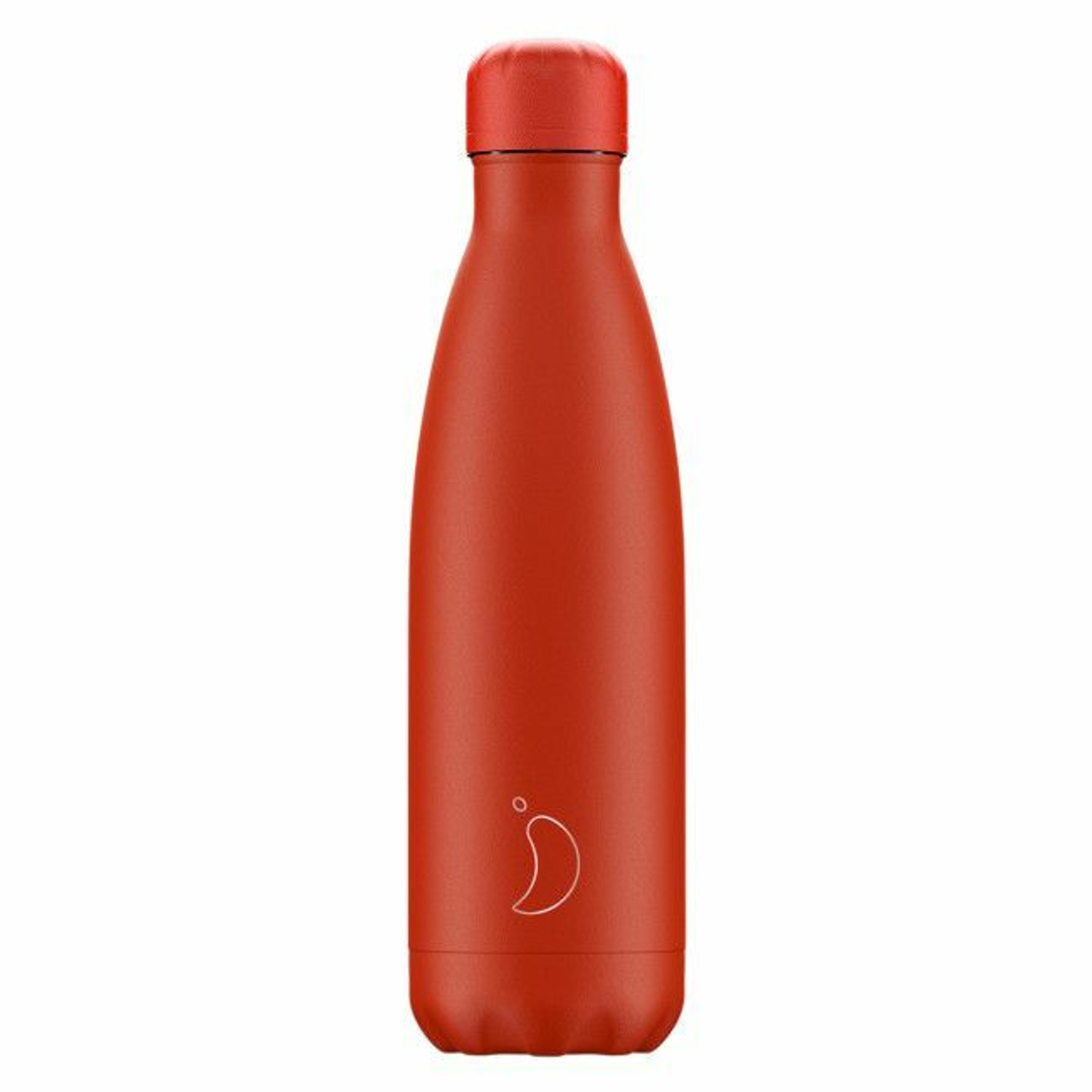 CHILLY'S Tampa Vermelho Néon 260/500ml LID_CB01NRED