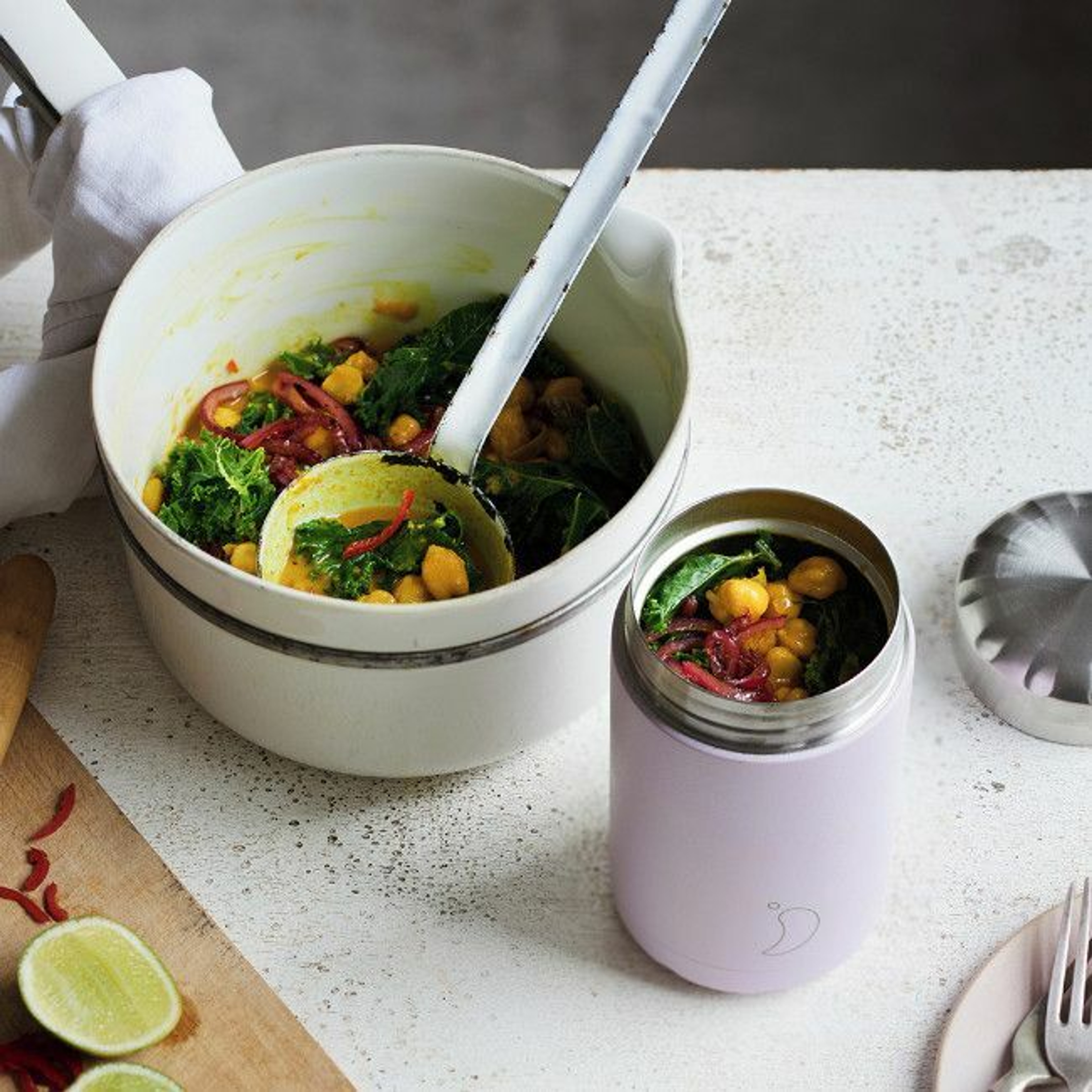 CHILLY'S Termo para Sólidos Roxo Claro 500ml F500BLPPL