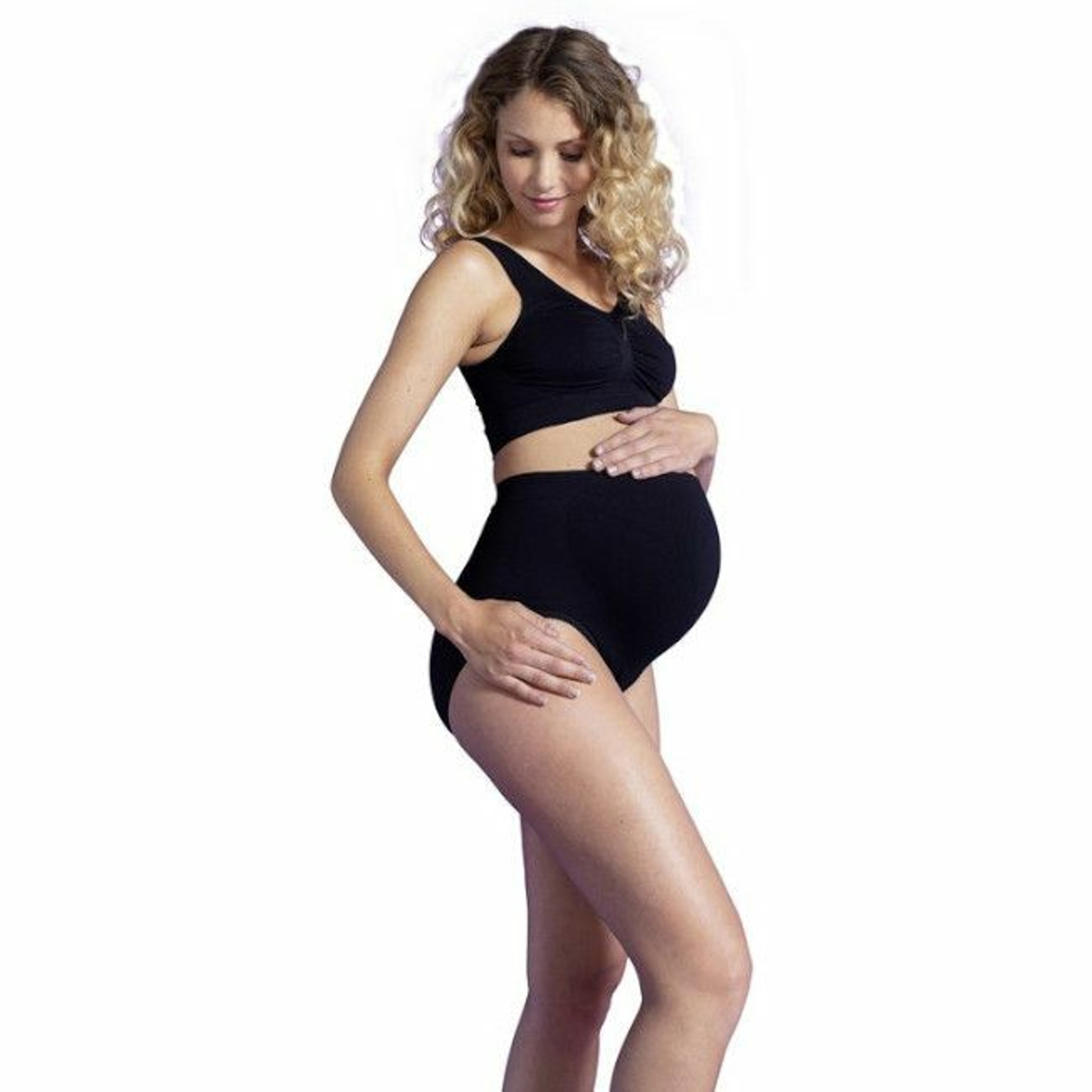 Carriwell Cueca de Suporte para Gravidez Preto L 412