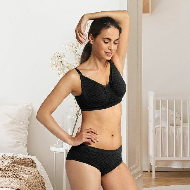 Carriwell Sutiã de Amamentação Carri-Gel Deluxe Preto M 3161