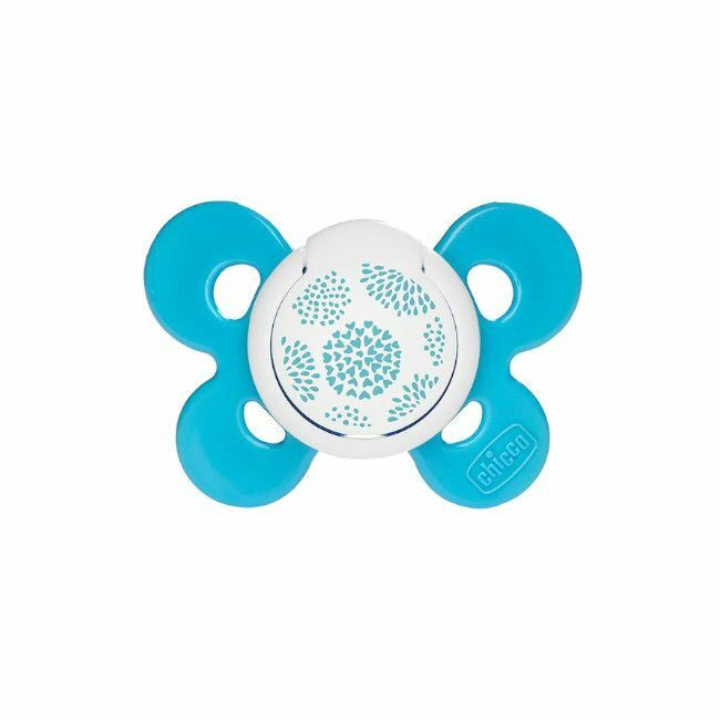 Chicco 2 Chupetas Physio Comfort Cão e Dente de Leão Azul 6-16M
