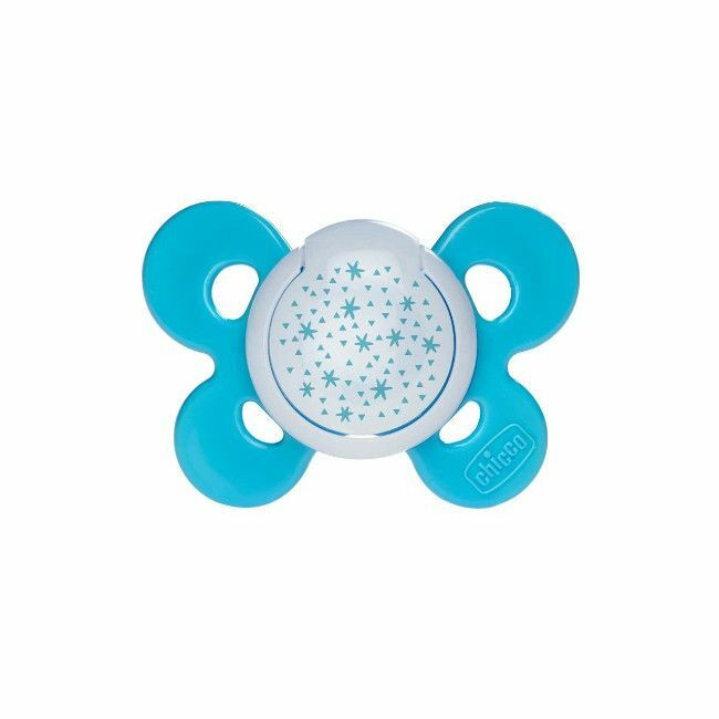 Chicco 2 Chupetas Physio Comfort Lumi Tigre e Estrelas Azul 16-36M