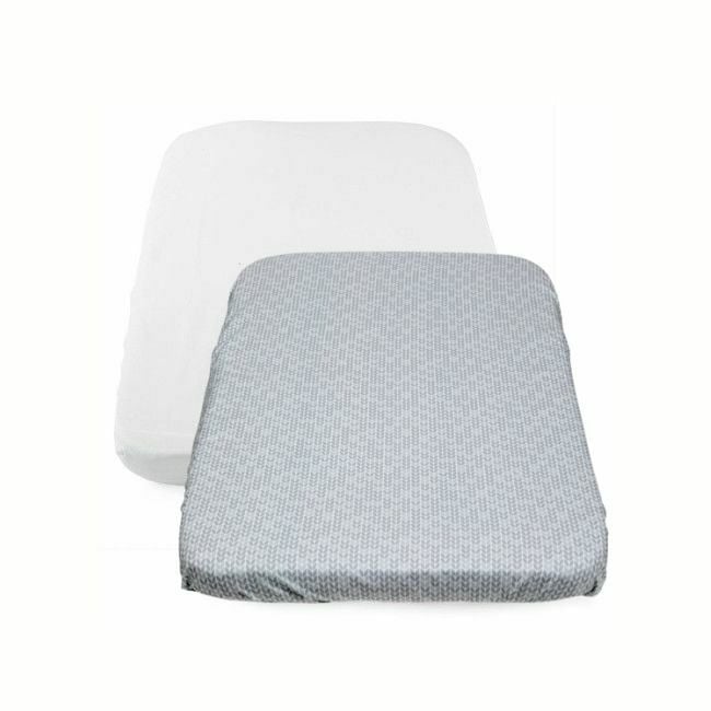 Chicco 2 Fitted Sheets for Next2Me Tricot 08010796600000