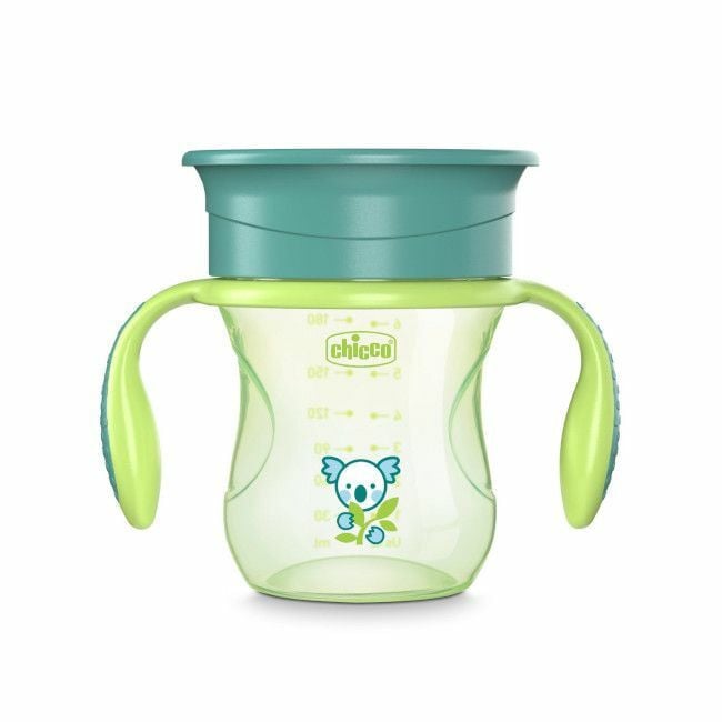 Chicco Perfect 360 Training Cup 200ml Green Koala +12M