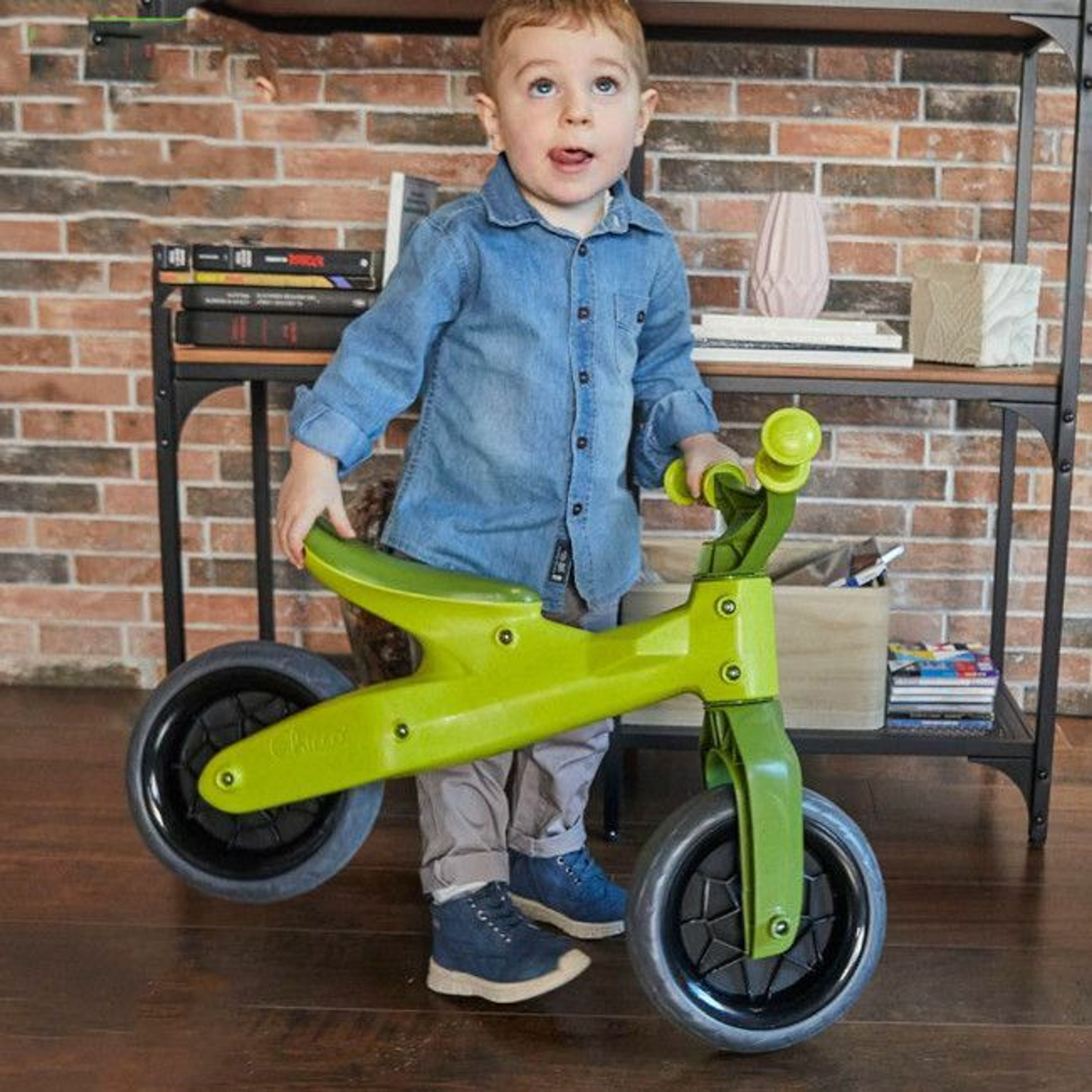 Chicco ECO+ Bicicleta de Equilíbrio Verde +18M