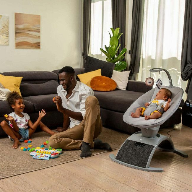 Chicco Espreguiçadeira Elétrica Comfy Wave Silverspring