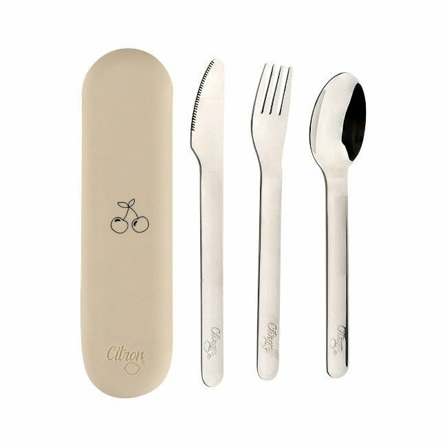 Citron Cutlery Set with Case Cherry 4407376