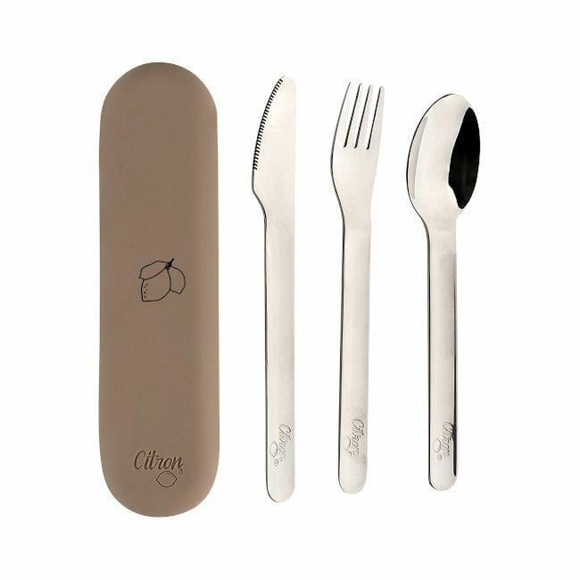 Citron Cutlery Set with Case Lemon 4407377