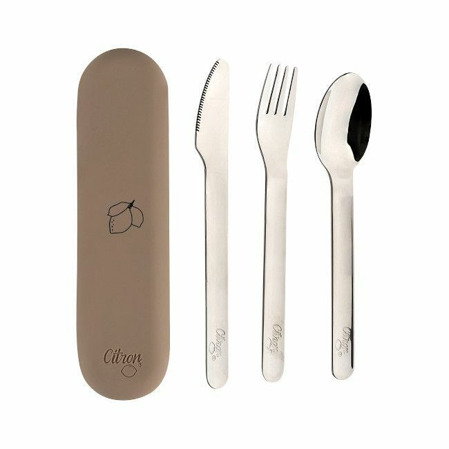 Citron Cutlery Set with Case Lemon 4407377