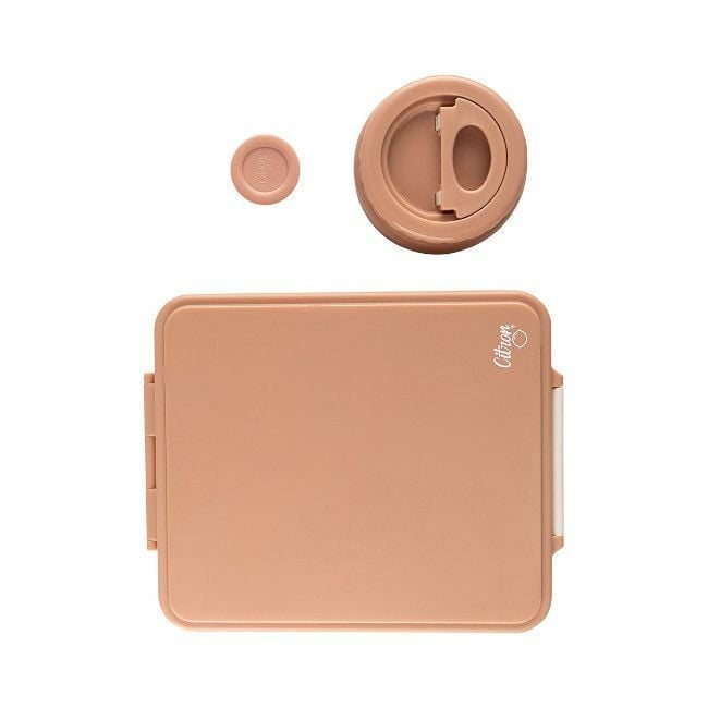 Citron Lancheira Isotérmica Grande com Divisórias Blush Pink 4419648